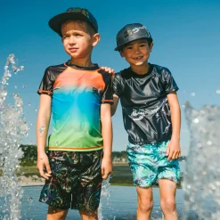 Outlet Gradient Rashguard 2-6 Kids/BOY Swimsuits