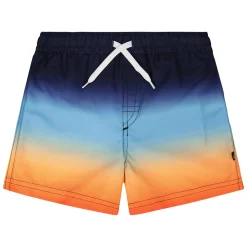 Swimsuits>Deux par Deux Gradient Swim Short 7-12 Navy