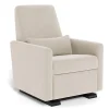 Gliders & Rocking Chairs|Gliders & Rocking Chairs>Monte Grano Rocking and Reclining Armchair - Dune / Espresso(In Stock)