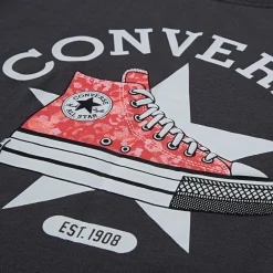 Tops>Converse Graphic Sneaker T-shirt 7-16y Black