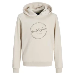 Fleeces And Sweatshirts|Tops>Jack u0026 Jones Grayson Hoodie 8-16y Beige