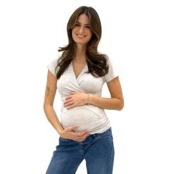 Outlet Grey Nursing T-shirt Tops