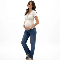 Outlet Grey Nursing T-shirt Tops