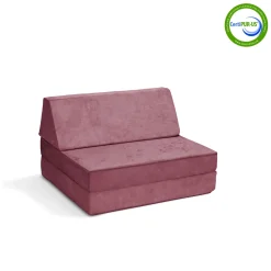 Kid'S Tables & Chairs>Go Coconut Half Modular Sofa - Rose Blush