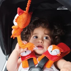 Car Seats & Booster Seats|Car Seats>Diono Harness Soft Wrap+Toy - Fox