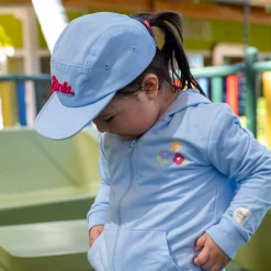 Fleeces And Sweatshirts|Tops>Camp by Birdz Heart Flower Hoodie 2-8y Bleu