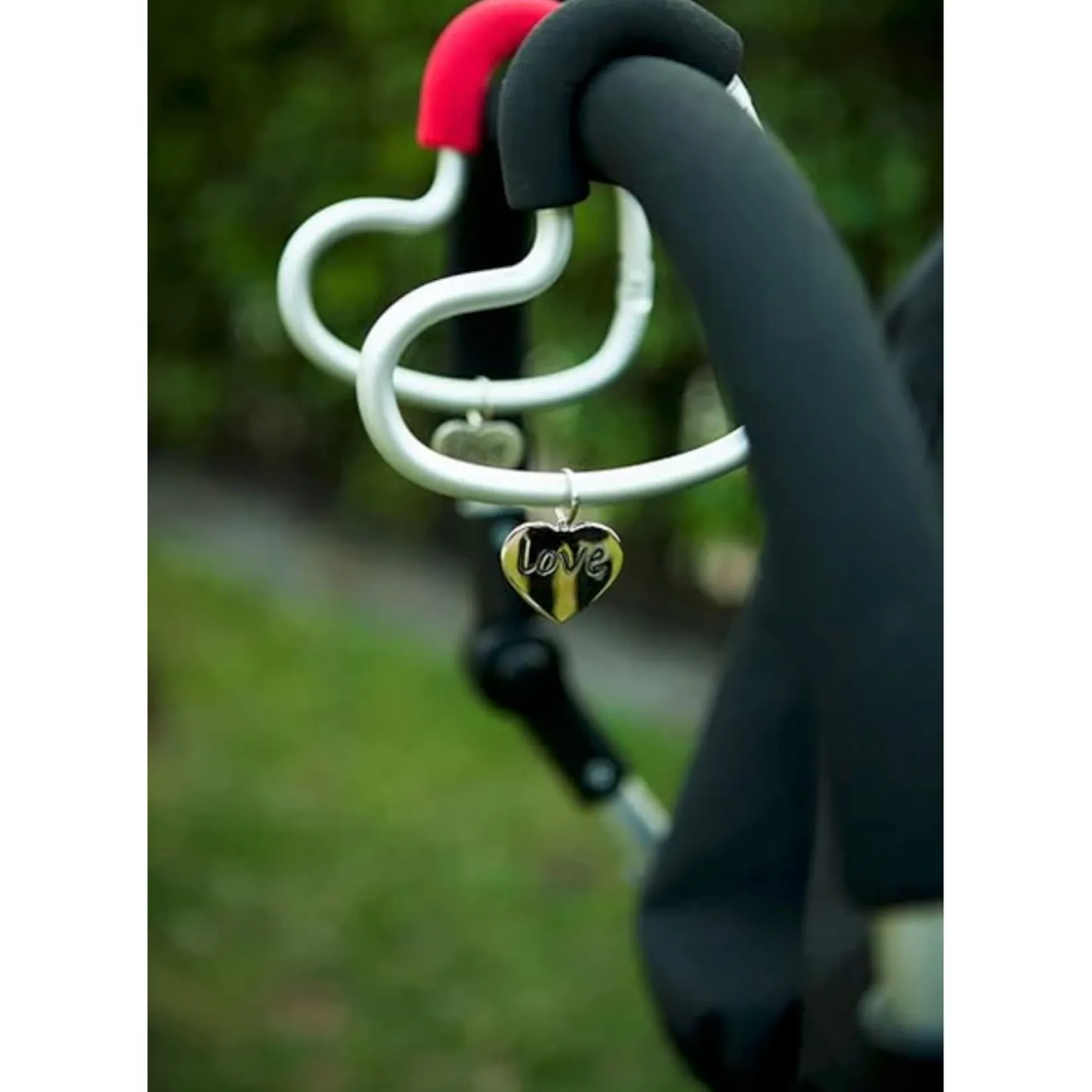 Online Heart Hook Silver Aluminium Strollers & Trailers