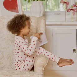 New Hearts Waffle Pajamas 2-6x Kids Pajamas & Bathrobes