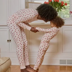 New Hearts Waffle Pajamas 2-6x Kids Pajamas & Bathrobes