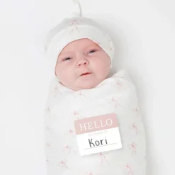 Blankets|Blankets>Lulujo Hello World Blanket&knotted Ha