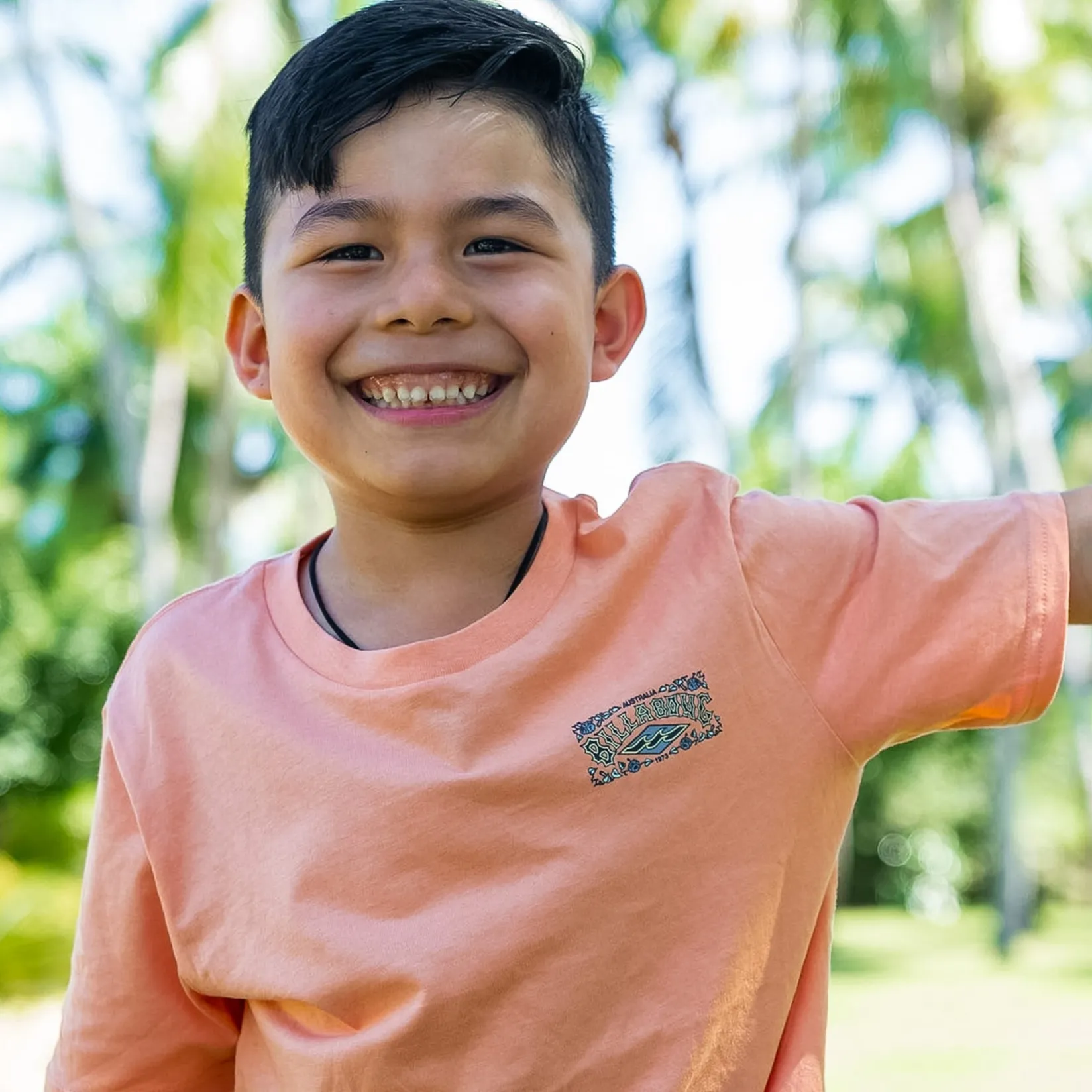 Tops>Billabong Heritage T-shirt 4-7 Orange