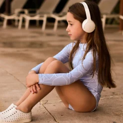 Outlet Hibiscus Long Sleeve Swimsuit 2-14y Kids Swimsuits