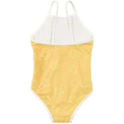 Swimsuits>Miles Hibiscus One Piece Swimsuit 3-6y Yellow