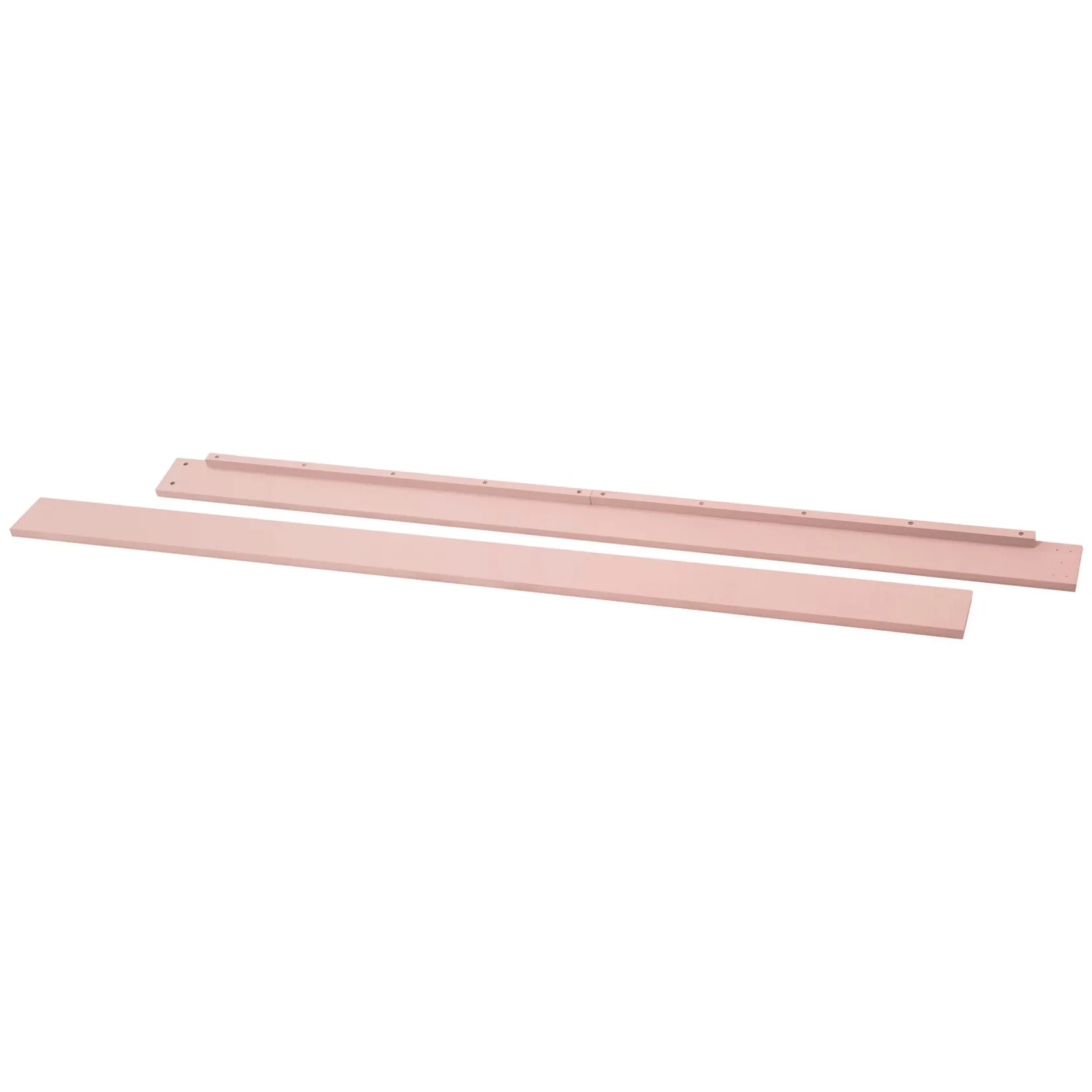 Hidden Hardware Full Size Bed Conversion Kit - Petal Pink Toddler Rails|Cribs & Mattresses