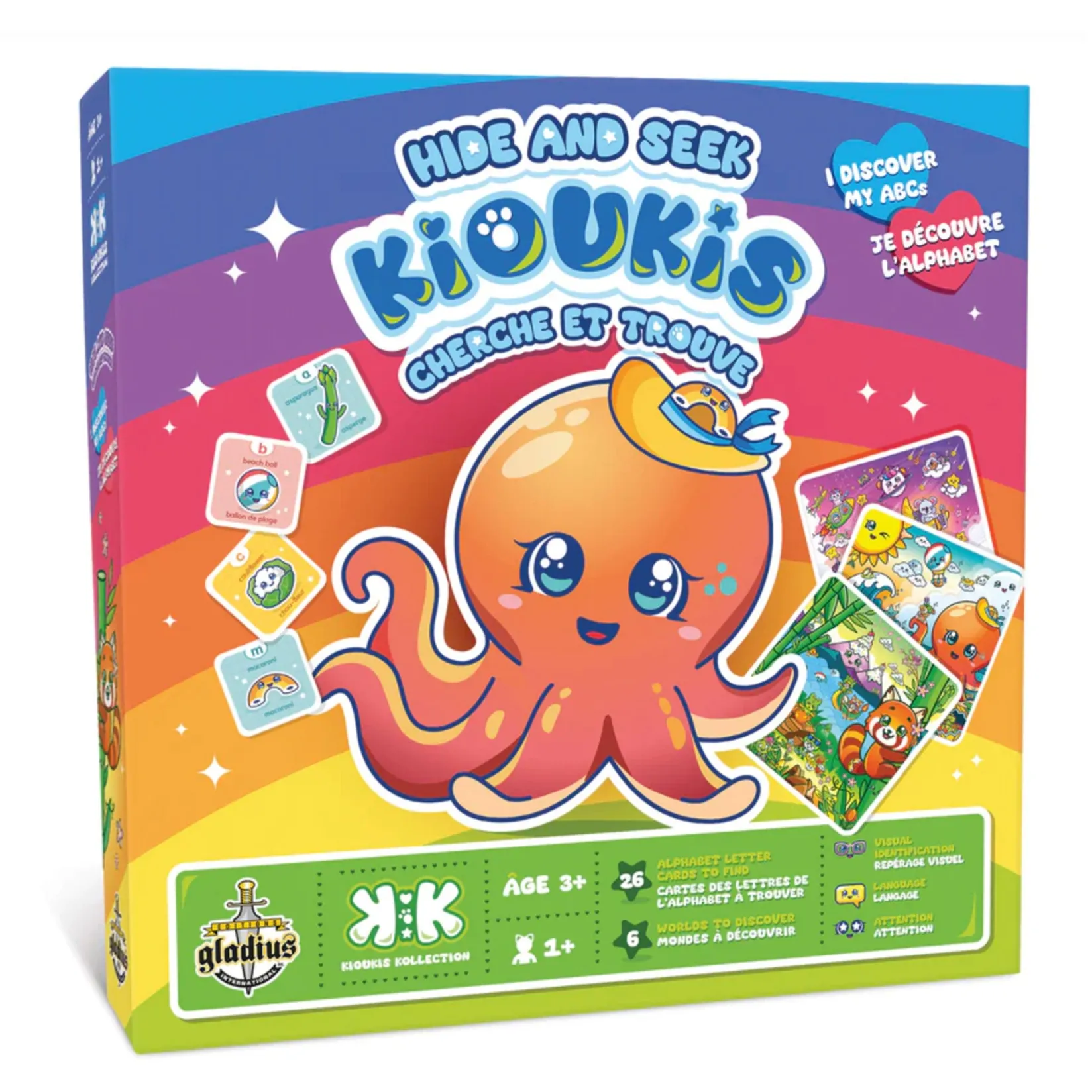 Hot Hide And Seek - Kioukis Kids Board Games
