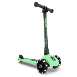 Bikes And Accessories|Bikes & Scooters>Scoot and Ride Highwaykick 3 Led Scooter - Kiwi