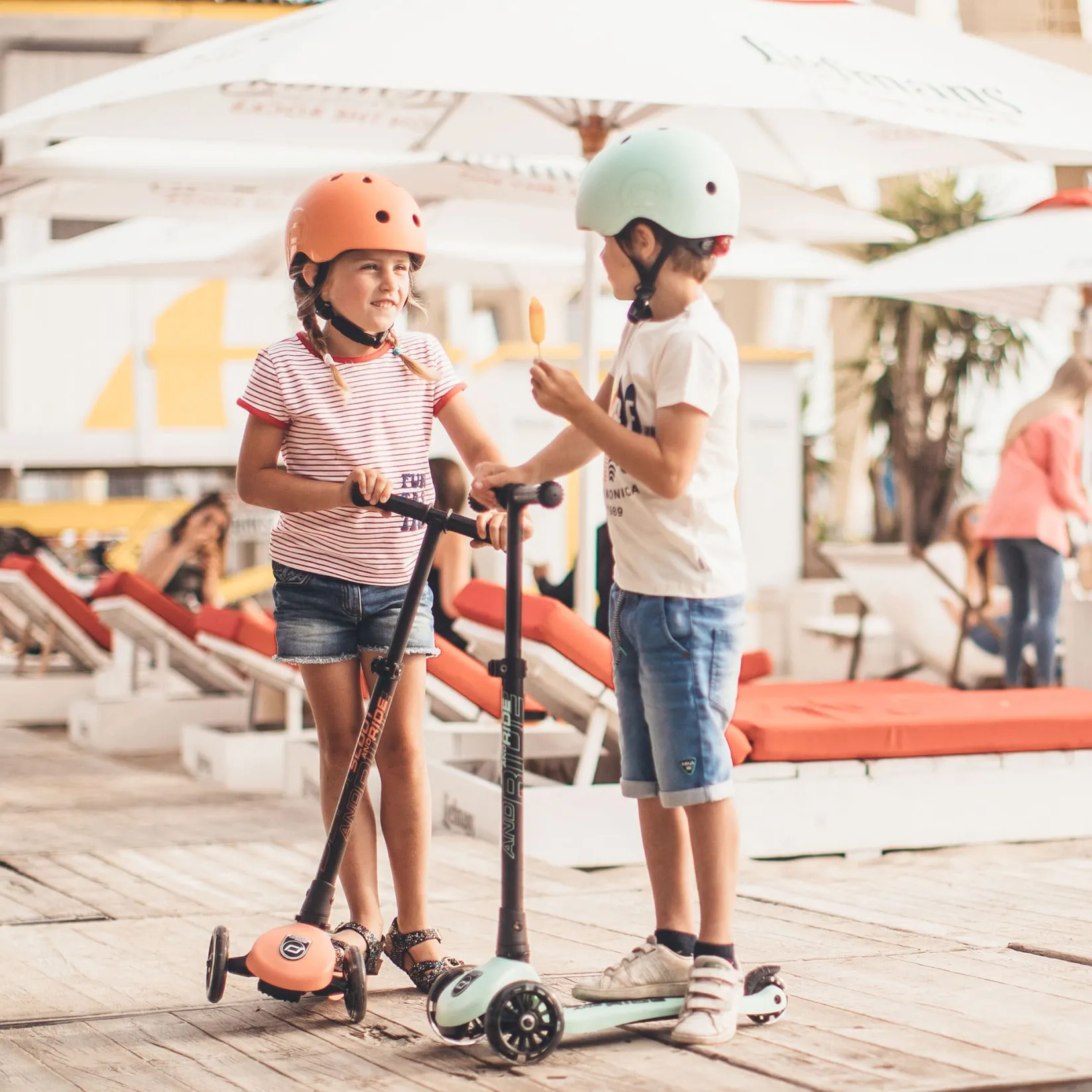 Online Highwaykick 3 Led Scooter - Peach Kids Bikes And Accessories|Bikes & Scooters