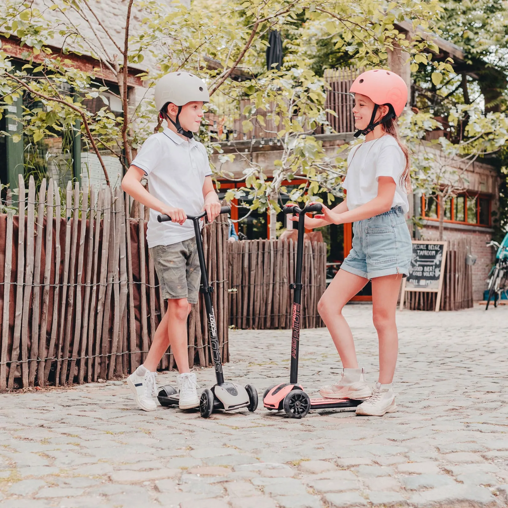 Highwaykick 5 Led Scooter - Peach Kids Bikes And Accessories|Bikes & Scooters