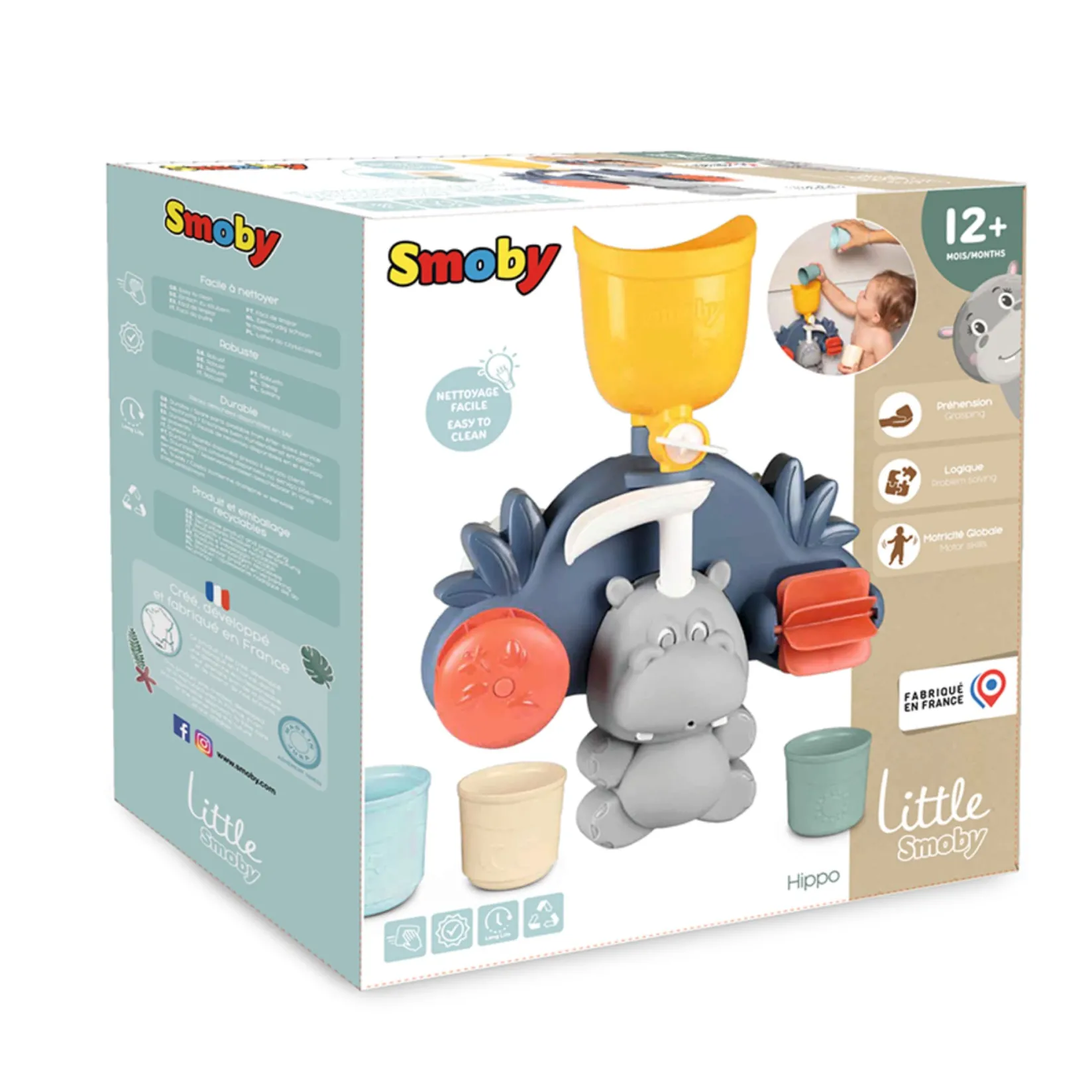 Hot Hippo Bath Toy Bath Toys|Bath Accessories