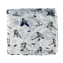 Blankets|Blankets>Textile City inc Hockey Plush Blanket
