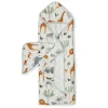 Hot Hooded Towel Set - Safari Jungle Kids Muslin Products|Towels & Wipes
