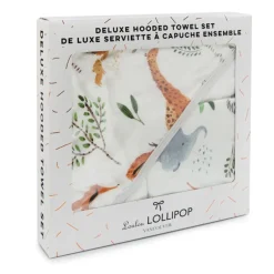 Hot Hooded Towel Set - Safari Jungle Kids Muslin Products|Towels & Wipes