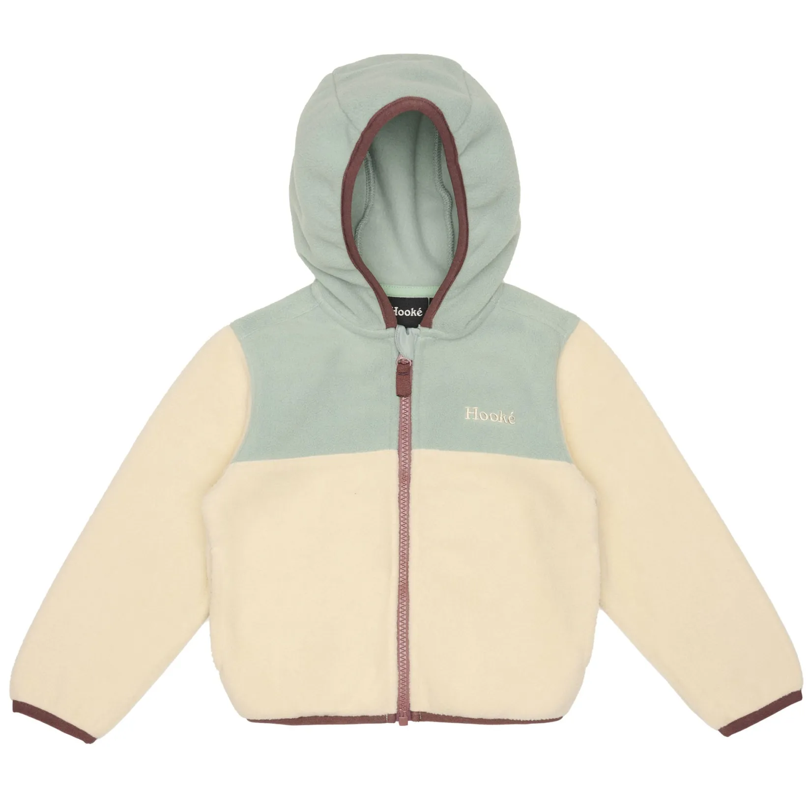 Outerwear|Fleeces And Sweatshirts>Hooke Zip Polar Fleece 2-14 Ivory