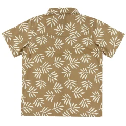 Tops>Chat Botte Horizon Print Shirt 2-10y Brown