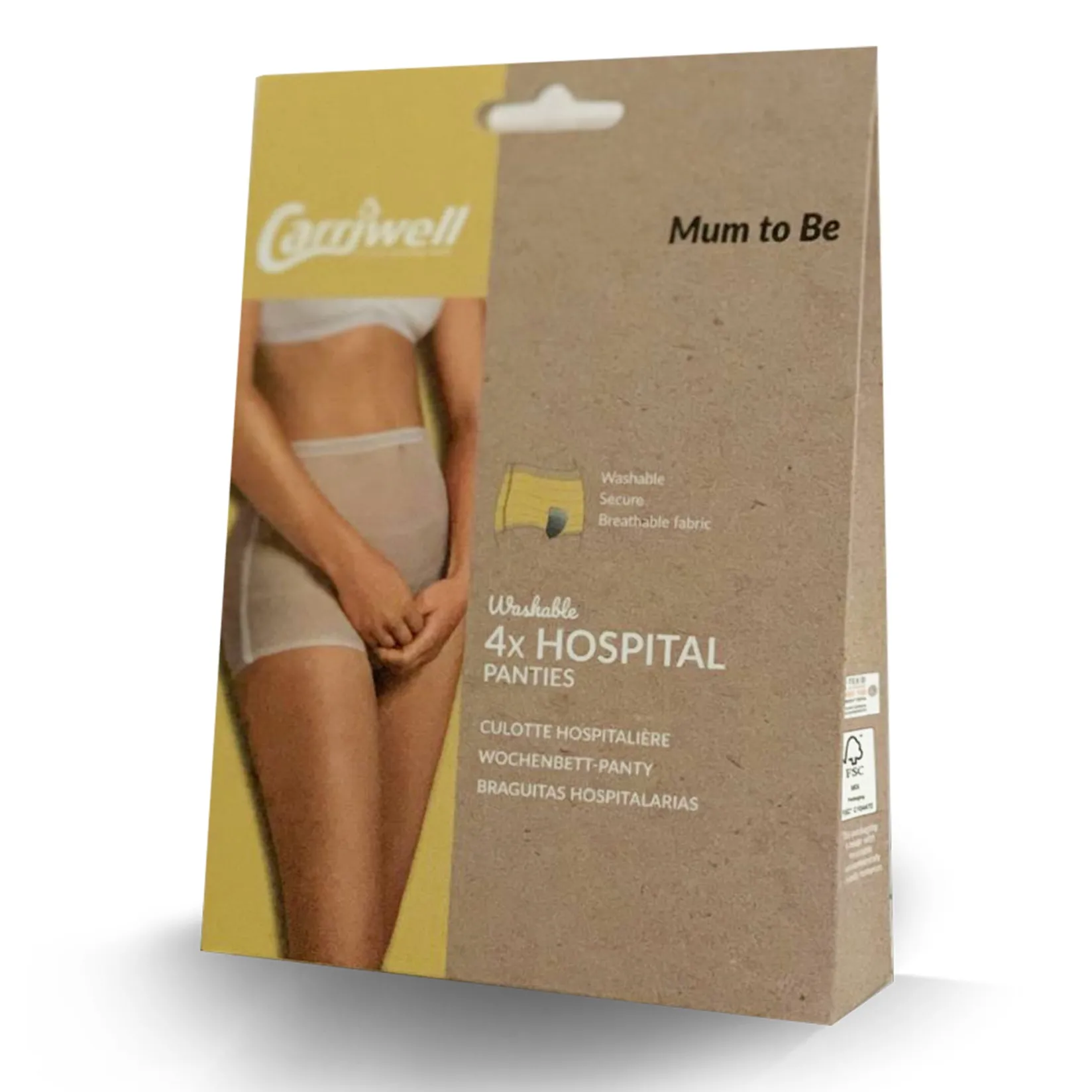 Underwear>Carriwell Hospital Mesh Panties (C-section and Vaginal Delivery) 4-Pack