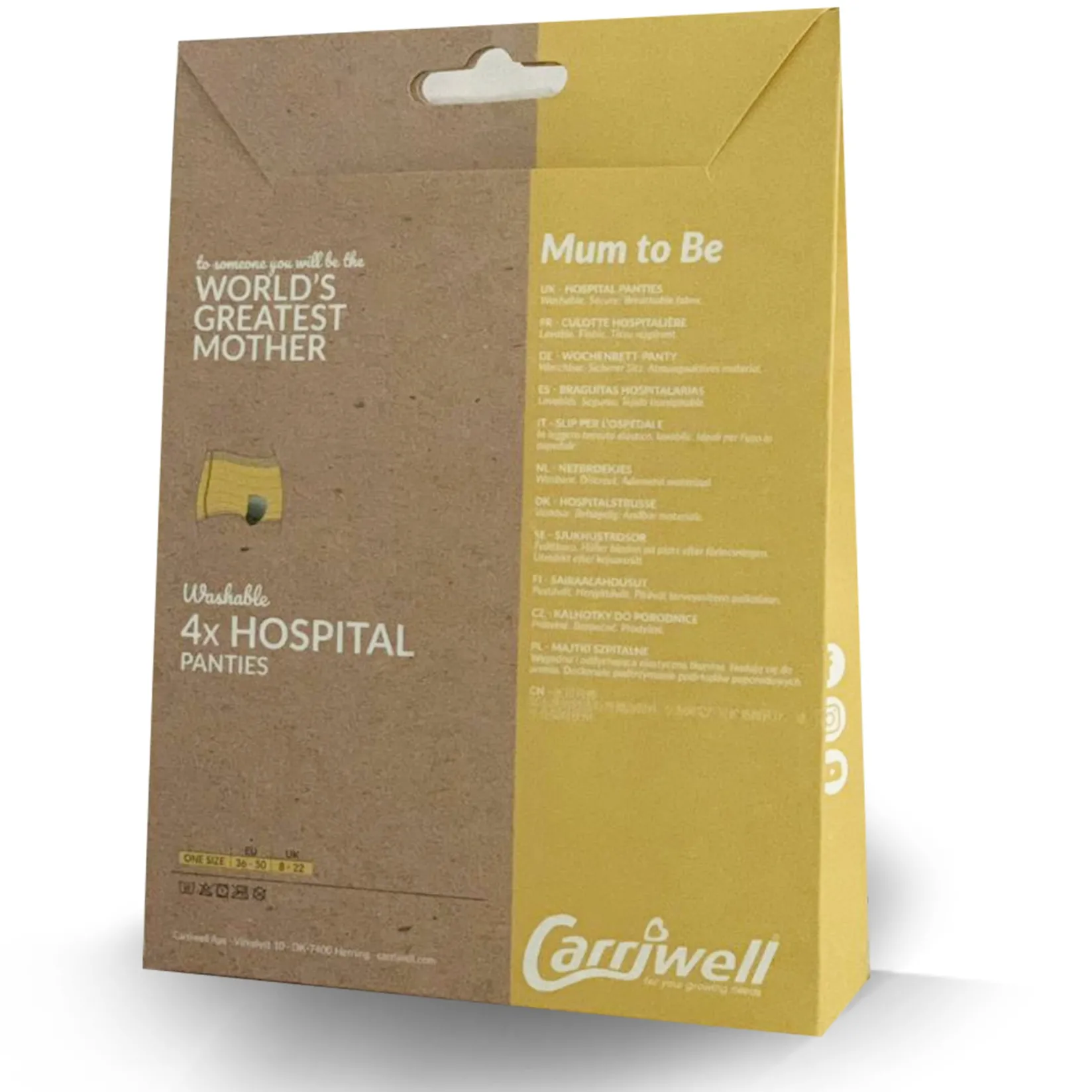 Underwear>Carriwell Hospital Mesh Panties (C-section and Vaginal Delivery) 4-Pack