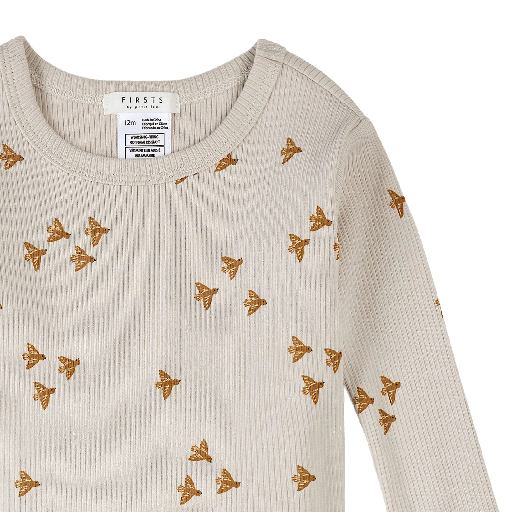 Pajamas|Pyjamas>Firsts par Petit Lem Hot Balloon 2 Piece Pajamas 12-24m Beige