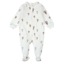 Pajamas|Pyjamas>Firsts par Petit Lem Hot Balloon Pajamas 0-12m Ivory