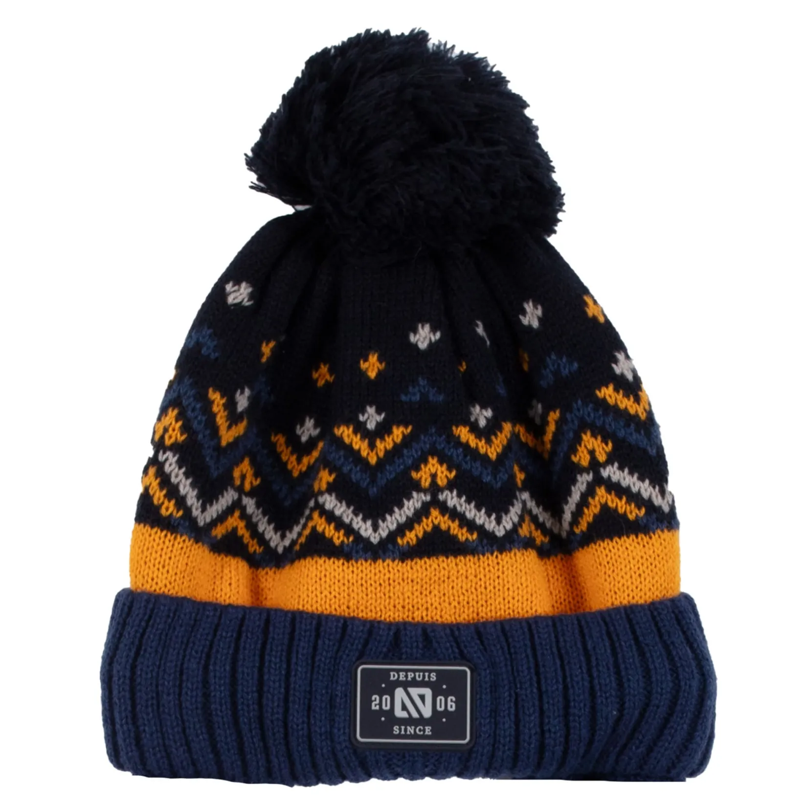 Beanies>Nano Hugo Knit Beanie 7-14 Navy