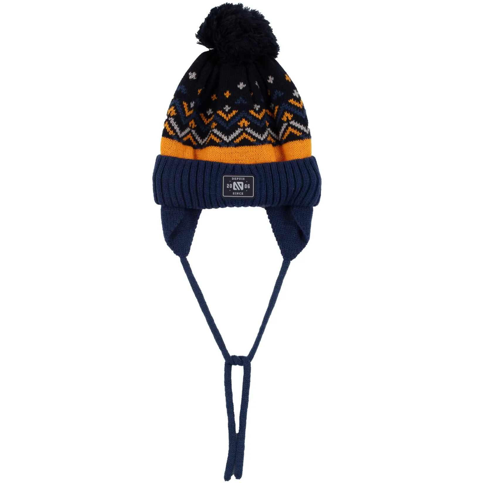 Beanies>Nano Hugo Knit Beanie 2-6 Navy