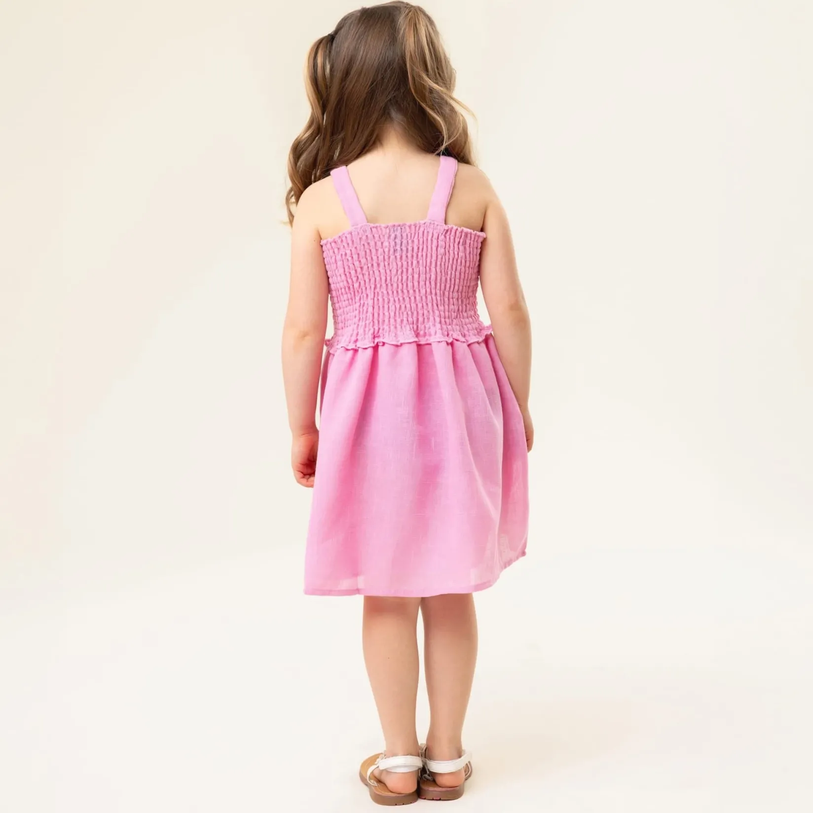 Dresses & Rompers>Nano Humingbird Dress 2-12y Pink