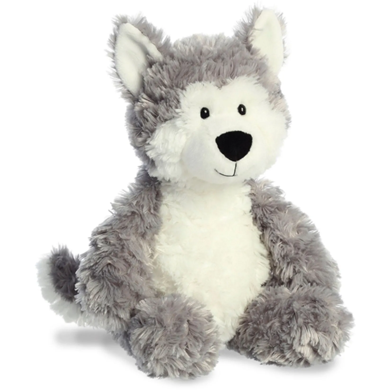 Plush Toys>Aurora Husky Dog 12"