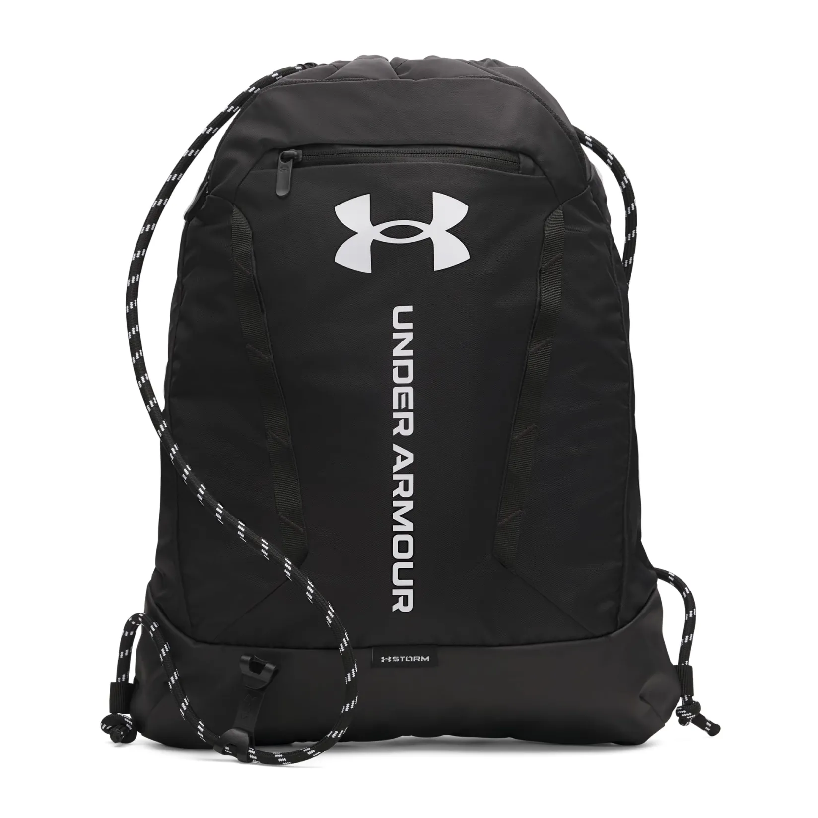 Shoe Bags>Under Armour Hustle Sackpack Black