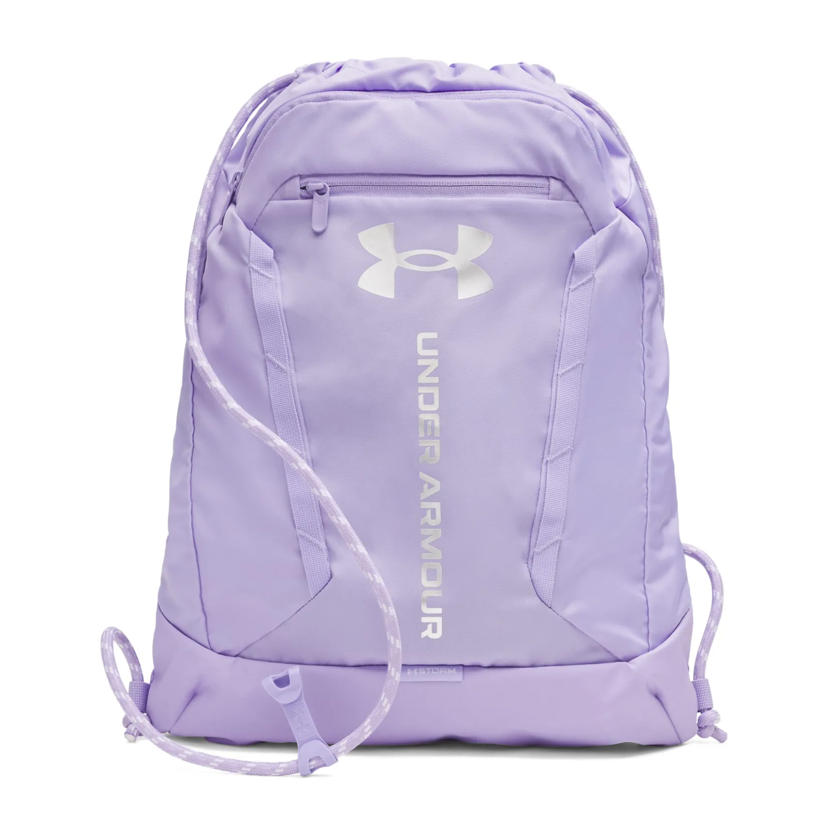 Shoe Bags>Under Armour Hustle Sackpack Lilac