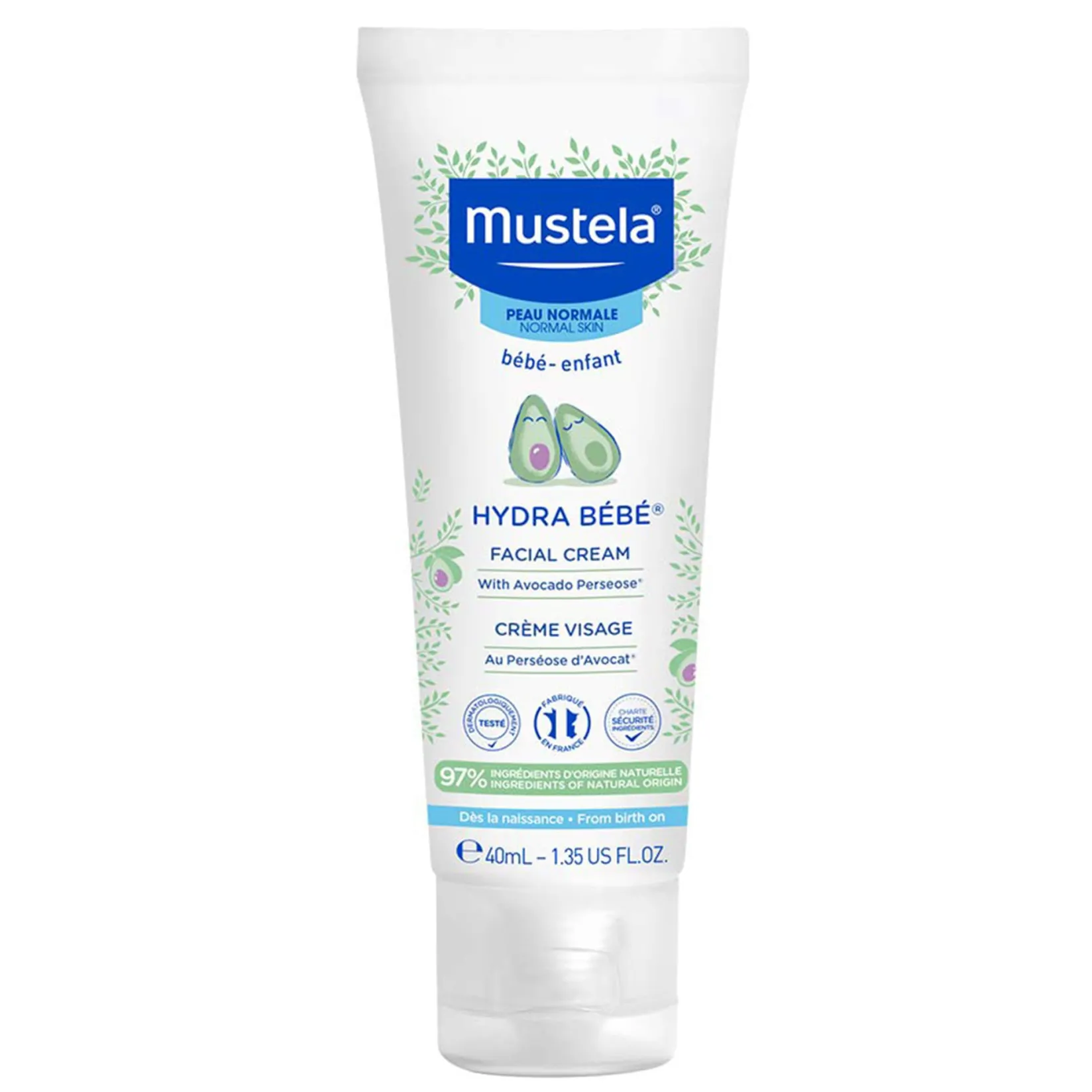 Body & Hair Care|Body & Hair Care>Mustela Hydra Bebe Facial Cream 40ml