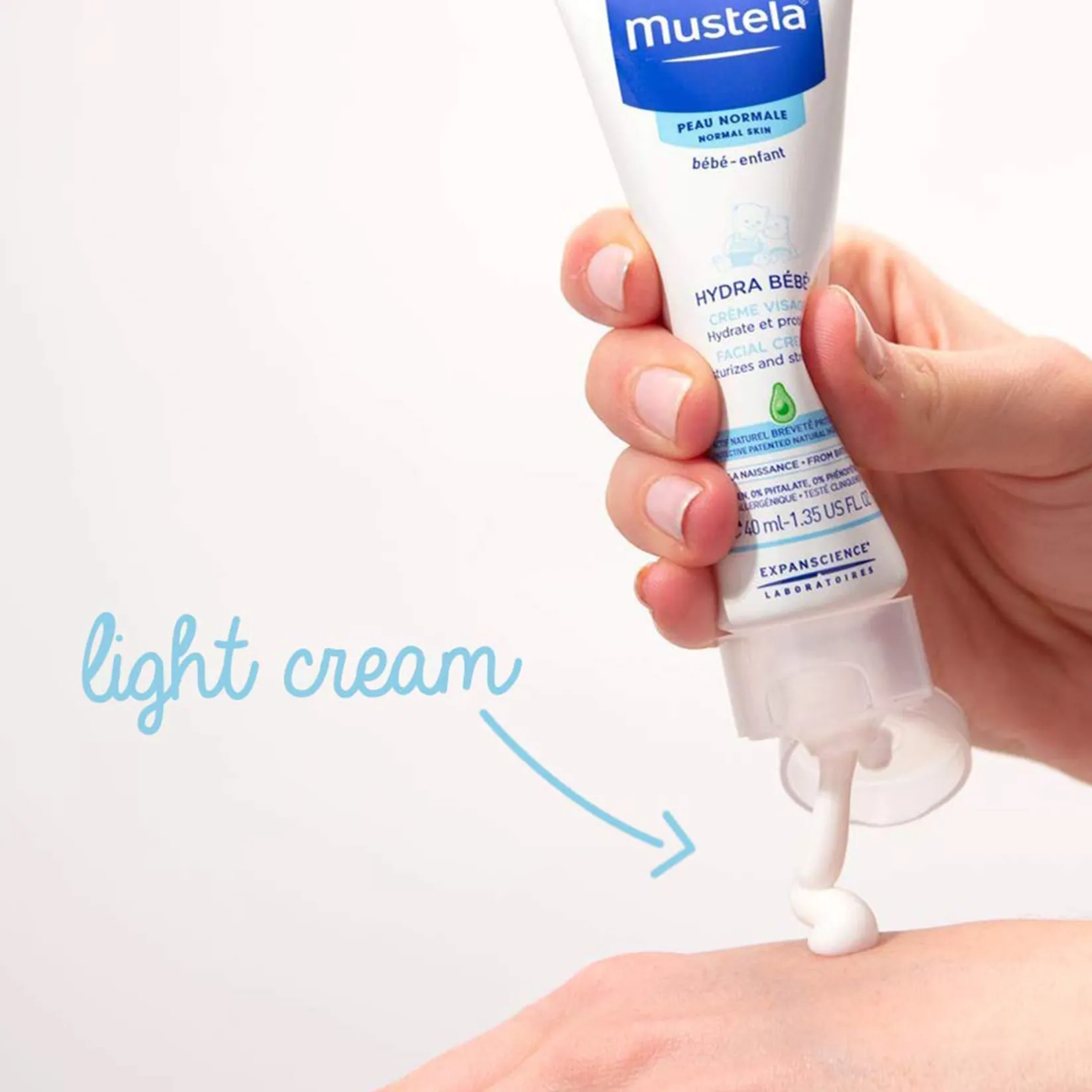 Body & Hair Care|Body & Hair Care>Mustela Hydra Bebe Facial Cream 40ml