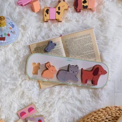 Puzzles>Vilac I Am Learning to Count Animals