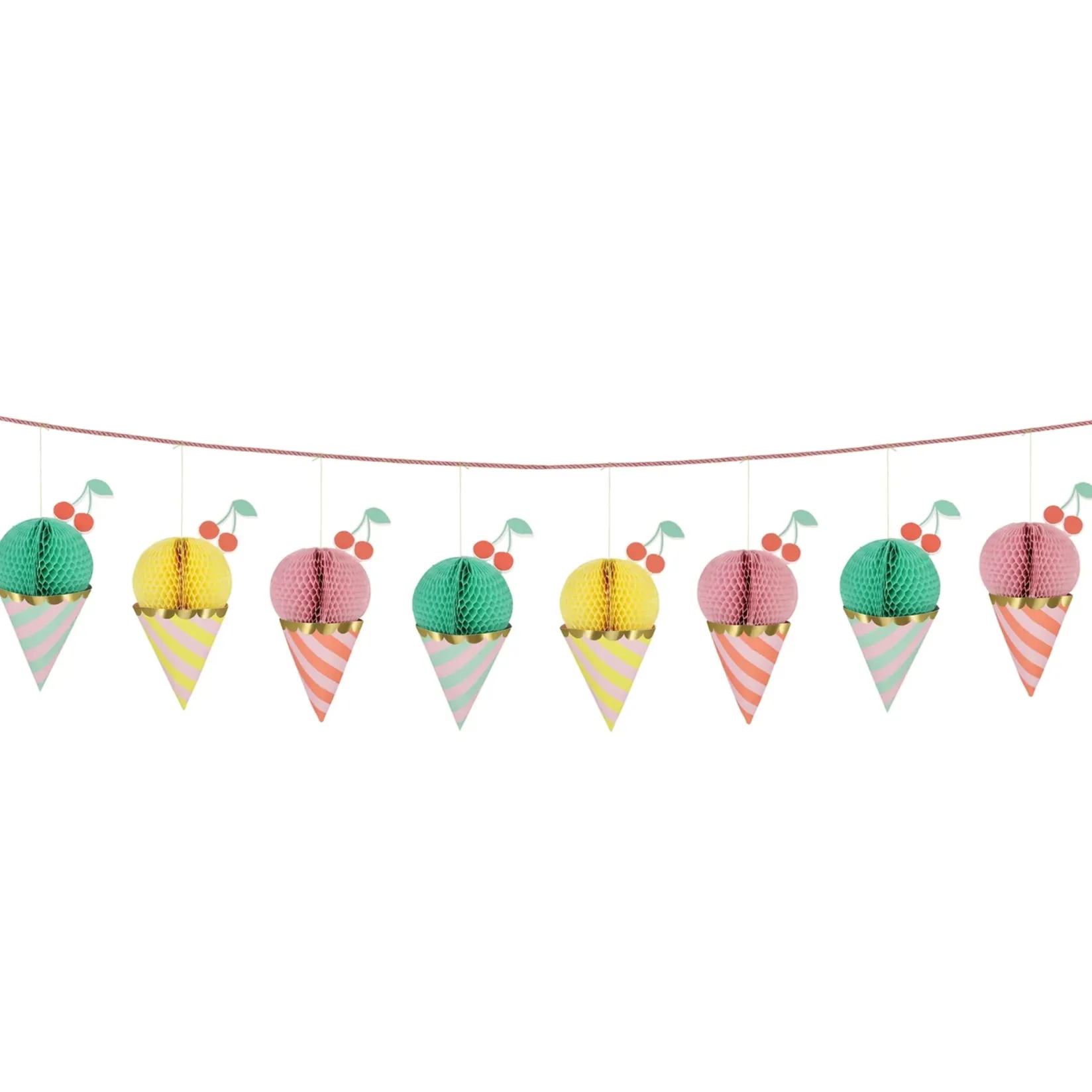 Party Supplies>Meri Meri Ice Cream Garland