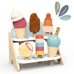 Pretend Play & Imitation|Wooden Toys>Speedy Monkey Ice Cream Shop