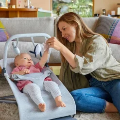 Sale 3-in-1 Evolve Bouncer - Light Grey Swings & Rockers