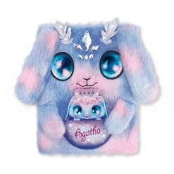 Diy & Activities>Amuze 2-in-1 Fuzzy Notebook - Agatha