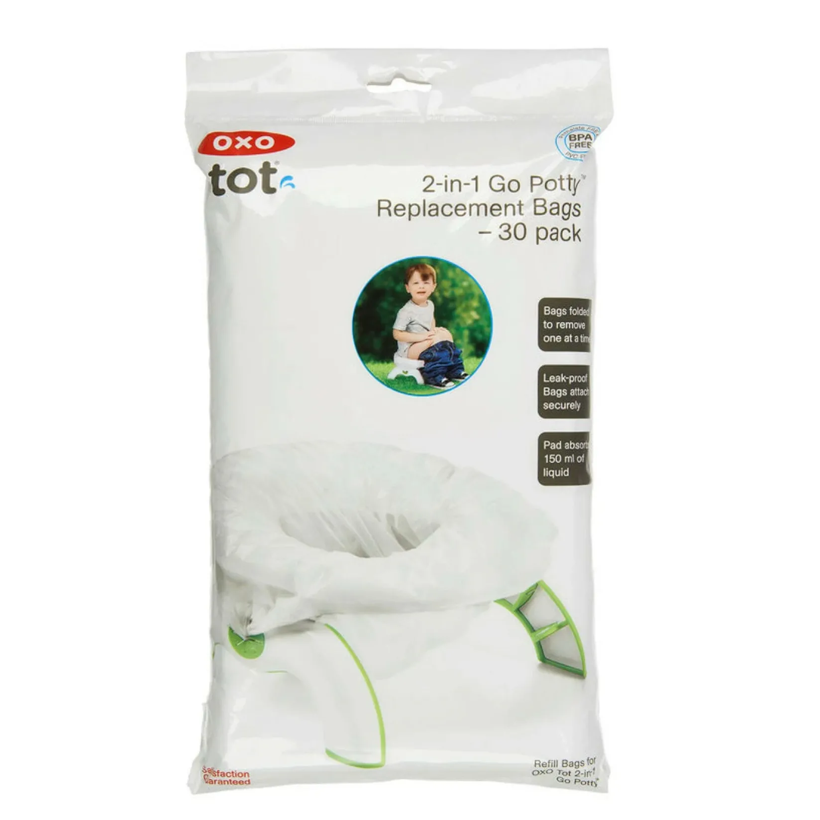 Potties & Toilet Seats>Oxo Tot 2-in-1 Go Potty™ Refill Bags - 30 Pack