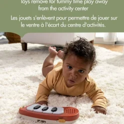 Online 5-in-1 Here I Grow Stationary Activity Center - Boho Chic Developmental Toys|Activity Centers & Walkers