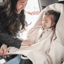 Discount 3-in-1 Mid-season Car Seat Cover / Poncho - Pistachio Kids/BOY Snowsuits|Snowsuits
