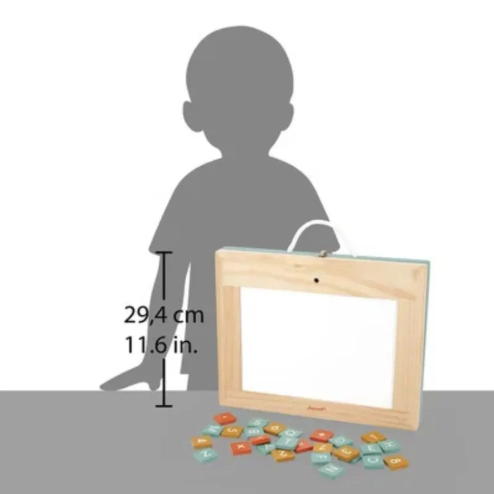 Diy & Activities>Janod 4-in-1 Portable Magnetic and Chalk Board