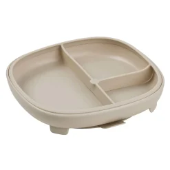 New 2-in-1 Suction Plate - Latte Kids Breastfeeding|Tableware